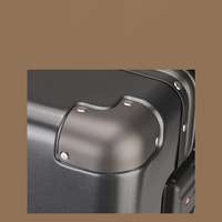 24 Valise de voyage en aluminium 20 Valise à roulettes Roue universelle 26 Anti-chute Durable Mot de passe Valise de 28 pouces