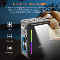 X15 Enceinte Portable Karaoké XTREME3 400W Haute Puissance Bluetooth Lumière RVB Colorée Subwoofer Sans Fil Boombox3 Haut-parleur RVB Multicolore