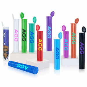 Tubo de Plástico con Tapa Abatible para Hierbas Secas, con Logotipo Personalizado, Resistente a Niños, Contenedor de Almacenamiento de Tabaco - Product Image 2