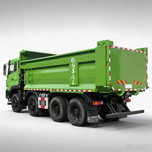 รถบรรทุกขนทรายและกรวด DONGFENG 8x4 รถดัมพ์สำหรับงานหนัก - Product Image 1