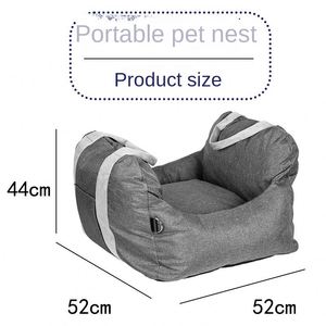 Cama Portátil Personalizable para Perros y Gatos, de Tela, para Coche, SUV, Uso en Casa y al Aire Libre, Delantera/Trasera - Product Image 4