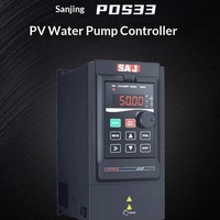 Sanjing PDS33-4T004B 4 kW Onduleur de pompe solaire triphasé 380V Contrôleur de pompage photovoltaïque à contrôle vectoriel de courant