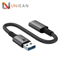 Câble de transfert de données OTG 2 en 1 5 Gbps USB 3.0 Type A mâle vers Type C femelle Adaptateur pour SSD Téléphone portable Chargeurs Android