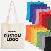 Sac fourre-tout personnalisé avec logo imprimé sur mesure, sac de shopping en toile de coton vierge pour usage quotidien en extérieur