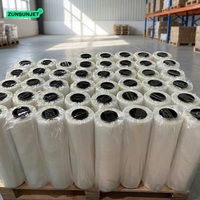 Rouleaux de Film DTF Pelable à Chaud 2026 de 24 Pouces 60 cm, Papier PET Blanc, Film de Transfert PET pour Film PET DTF, Rouleau Pelable à Chaud de 60 cm