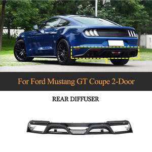 Diffuseur de pare-chocs arrière en fibre de carbone OEM d'usine pour Ford <span class=keywords><strong>Mustang</strong></span> GT V8 Coupé 2018 2019 - Product Image 4