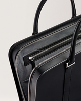 Porte-documents élégant pour homme avec compartiment pour ordinateur portable, compatible avec les ordinateurs portables de 15 et 16 pouces, en cuir PU, pour avocat, homme d'affaires