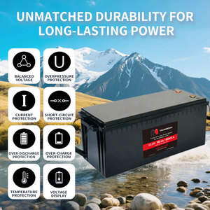 깊은 사이클 12.8V 300Ah <span class=keywords><strong>LiFePO4</strong></span> 리튬 이온 배터리 팩 (BMS 포함) 태양 에너지 저장 - Product Image 5