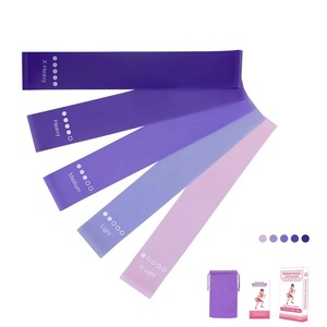 Kunden spezifisches Logo von Latex Resistance Bands Mini <span class=keywords><strong>Loop</strong></span> Übungs band Set Resistance Hip Band - Product Image 2