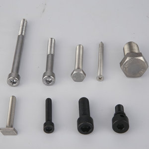 Xinshun Hardware Non-standard Bolts Carbon Steel Hex Head Zinc Plated 4.8 Strength Multi-size Custom Screws - Product Image 1
