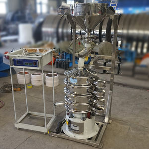 Tamiz vibratorio rotativo ultrasónico de gránulos de trigo Boneltra de alta precisión DHC 400 con tolva - Product Image 5