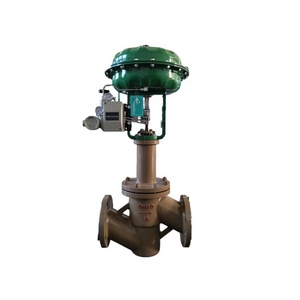 Válvula de Globo Neumática de Control con Diafragma DN50 WCB SS304, Válvula de Control Neumática con Posicionador - Product Image 4