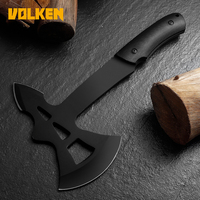 Açık survival çok aracı balta yüksek sertlik paslanmaz çelik savaş baltası kurtarma yangın baltası