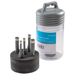 ดอกสว่านเพชร fervi-P031/05S และสว่านแกนพร้อมชุด continos EDGE 56มม. (5ชิ้น) -บิตเจาะ8012667355333 EAN - Product Image 1