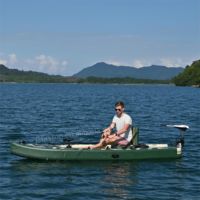 Nouveauté Planche de pêche gonflable de haute qualité Planche à pagaie gonflable avec moteur électrique