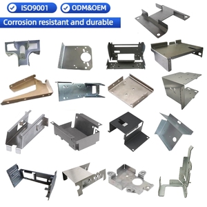 Pièces métalliques personnalisées Pièces découpées au <span class=keywords><strong>laser</strong></span> Fabrication de tôles pliées - Product Image 1