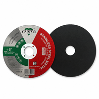 Disque de coupe/meule abrasive de haute qualité de 125 mm (5 pouces) pour métal et acier inoxydable, fabrication chinoise