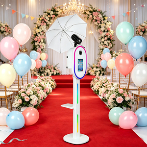 Station de Selfie Tout-en-un Robuste avec Support Coque pour Appareil Photo DSLR, Photobooth pour Fêtes, Partage, Marketing d'Entreprise, Machine Photobooth DSLR iPad - Product Image 1