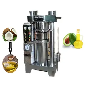Pequeña máquina hidráulica industrial de filtración de aceite de palma de Oliva de coco máquina de prensa de aceite