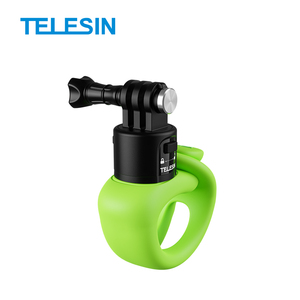 Nuevo Soporte de Manillar Giratorio 360° de Goma con Liberación Rápida Telesin, Soporte Elástico para Bicicleta/Tubo para Cámaras Insta360 / <span class=keywords><strong>GoPro</strong></span> / DJI - Product Image 3