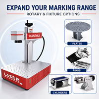 Machine de marquage laser à fibre portable 20W 30W 50W 60W graveur en métal portable pour acier inoxydable prend en charge les formats DXF PLT BMP AI