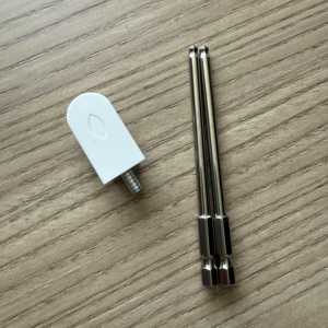 GQK Customize 3 1 Plastic Furniture Link Wardrobe Bookcase Board Bracket <b>Nails</b> Fixed Fastening Connectors - Product Image 2