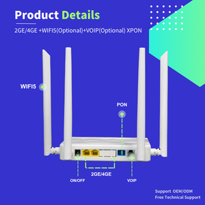 FTTH Wireless <strong>Modem</strong> English Firmware XPON GPON ONU 2GE+WIFI+VOIP TCP/<strong>IP</strong>/<strong>GPRS</strong> - Product Image 5
