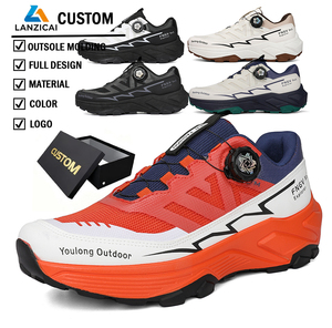 Fabricant de chaussures de randonnée personnalisées pour l'extérieur, chaussures de sport décontractées pour hommes en mesh respirant avec semelle extérieure durable moulée, marque privée - Product Image 1