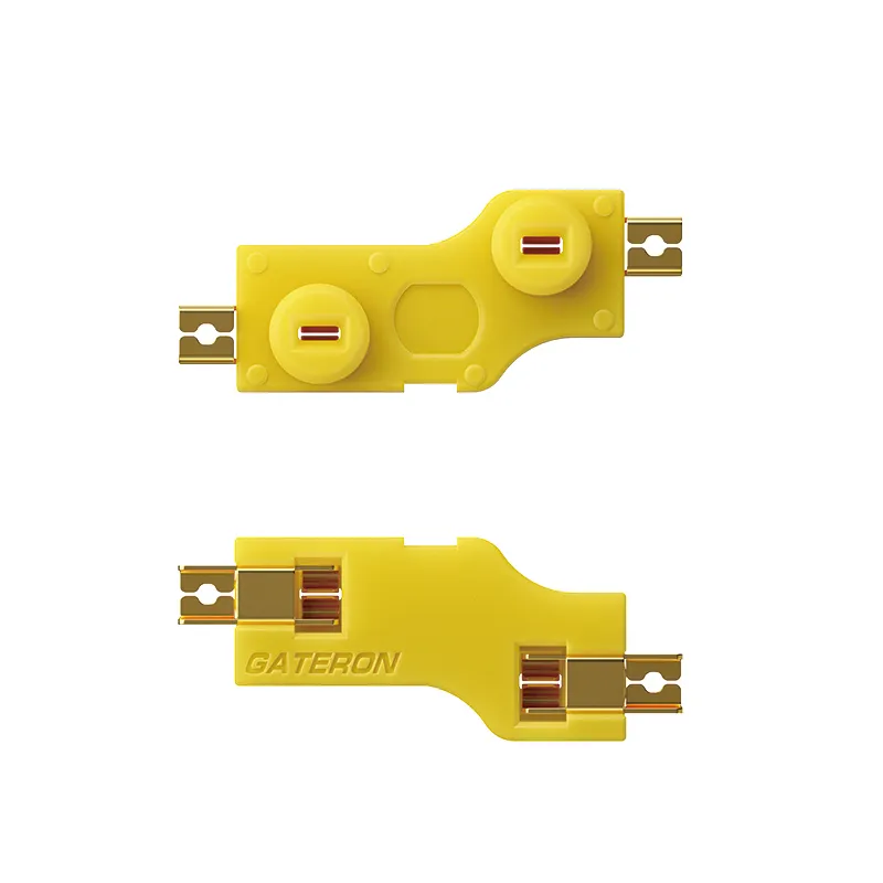 GATERON new customized DIY gaming mechanical keyboard switch deluxe version gilded yellow orange hot swap
