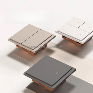 Interruptor Mecánico de <span class=keywords><strong>3</strong></span> Canales, Interruptor de Pared Inteligente Zigbee con Aplicación <span class=keywords><strong>Smart</strong></span> Life y Control por Voz Alexa de Google para Hotel - Product Image 2