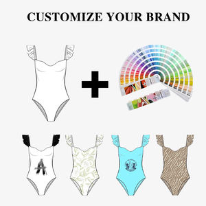 Bikini de lujo 2025, fabricante de trajes de baño de doble tela para mujer, traje de baño de talla grande con logotipo personalizado, Bikini - Product Image 2