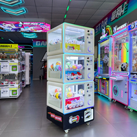 Console de jeu d'arcade commerciale à monnayeur pour trois joueurs, machine à capsules, prix d'usine, pour centre de jeux d'amusement, version anglaise 220V