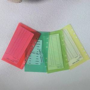 Sản phẩm mới nhà máy thấp moq trong kho Chất lượng cao không dây kéo tùy chỉnh in phong bì ngân sách ví A6 tiền mặt phong bì - Product Image 5