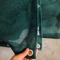 Filet d'ombrage pour pépinière en HDPE vert, stabilisé aux UV, pour la protection des semis et des plantes
