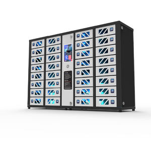 Estación <span class=keywords><strong>de</strong></span> Carga Rápida para Teléfonos con Pantalla Táctil Multi-idioma Y2 Power GIA <span class=keywords><strong>de</strong></span> 32 Compartimentos, Opcional con <span class=keywords><strong>Base</strong></span> Completa para Suelo - Product Image 2