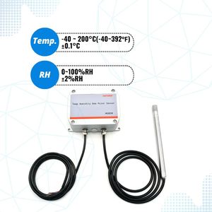 Hg808 t 200 ℃ SS thăm dò máy phát nhiệt độ và độ ẩm cao RS485 4-20mA 0-5V 0-10V cho các trạm sản xuất Hydro - Product Image 1
