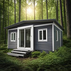 Maisonnette Préfabriquée Portable de Luxe à <span class=keywords><strong>Prix</strong></span> de Gros Usine, 20ft 30ft 40ft, Structure en Acier Étanche et Extensible pour Bureau - Product Image 2