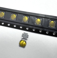 Interrupteur à membrane en plastique 1NO classé IP65, 3,7*3,7*0,35 mm, 4 broches, SMD SMT, interrupteurs tactiles