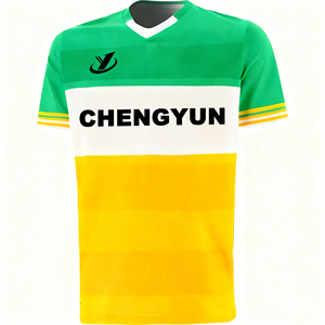 Maillot de <span class=keywords><strong>football</strong></span> de haute qualité 2025 2026, personnalisable avec nom et numéro, service OEM, 100% polyester, séchage rapide, pour hommes - Product Image 1