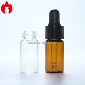 <strong>2ml</strong> Clear Threaded Screw Top Glass Bottle <strong>Vial</strong> - Product Image 6