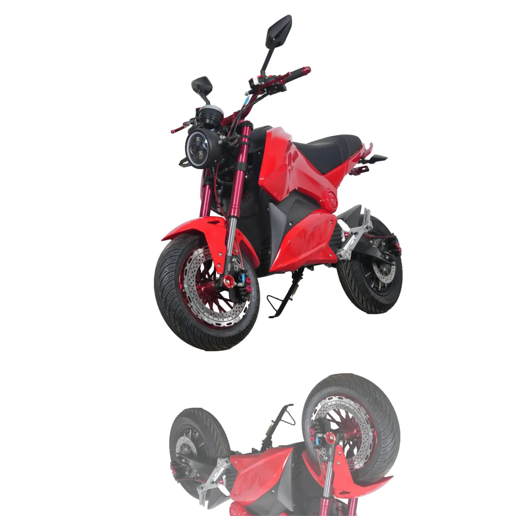 Bon marché, affichage LED longue portée, motocyclettes 4000W E, scooters électriques tout-terrain à vendre