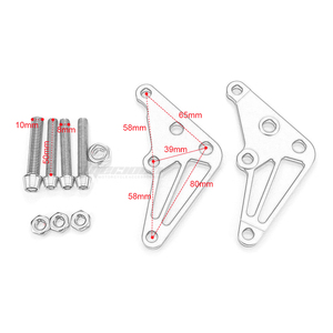 Motorrad CNC Aluminium Sozius-Sitzhalterung, 1,5 CM Stoßdämpfer für VESPA Sprint Primavera 150 - Product Image 5