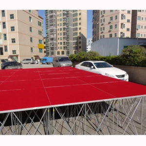 Escenario portátil de aluminio ligero para bodas al aire libre - Product Image 4