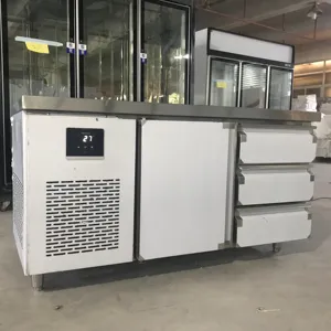 Refrigerador robusto del cajón del acero inoxidable/congelador del banco de trabajo/refrigerador del gabinete