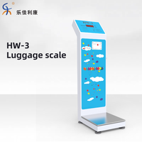 Balanza de equipaje LED de acero que funciona con monedas digitales de alta calidad de China con personalización de OEM/ODM