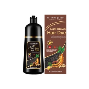 ครีมย้อมผมสมุนไพรสีดำถาวรเกรดพรีเมียมสำหรับทุกสภาพเส้นผม - Product Image 2