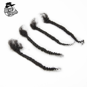 Jiffy Hair Textured Loc Dreadlocks Fait de 100% Extensions de cheveux humains Coiffure complète faite à la main de la culture <span class=keywords><strong>REGGAE</strong></span> et Hip-Hop - Product Image 5