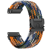 Correa de reloj deportivo trenzada de nailon Win-Win para Samsung Watch 7 Huawei GT5 Cierre de paracaídas banda de liberación rápida 20mm 22mm