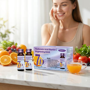 DUOZI Boisson Éclaircissante à l'Acide Hyaluronique et Vitamine C 90ml Liquide Oral Sans Gluten Non-OGM Hydratant Antioxydant pour la Peau - Product Image 3