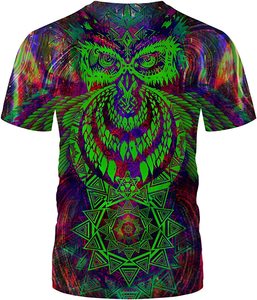 Fitspi Vente en gros de t-shirts unisexes imprimés en 3D, t-shirts psychédéliques et trippy, fournisseur de pulls à capuche de mode en provenance de Chine pour - Product Image 2